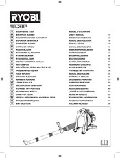 Ryobi RBL26BP Gebruikershandleiding