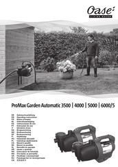 Oase ProMax Garden Automatic 4000 Gebruiksaanwijzing