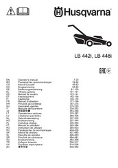 Husqvarna LB 442i Gebruiksaanwijzing