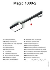 Entrematic Group Magic 1000-2 Handleiding