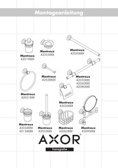 Hansgrohe AXOR Montreux 42080 Series Montagehandleiding