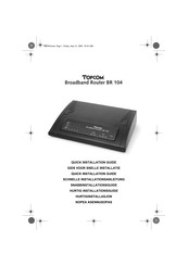 Topcom BR 104 Snelle-Installatiegids