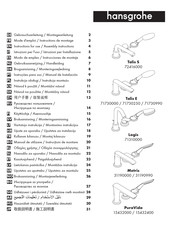 Hansgrohe Talis E 71730000 Gebruiksaanwijzing