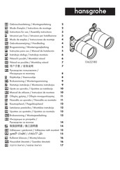 Hansgrohe 13622180 Gebruiksaanwijzing