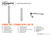 Vogel's CABLE 10 M Montagevoorschrift