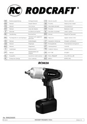 RODCRAFT TOOLSRC9026 Handleiding