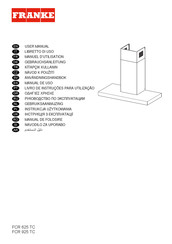 Franke FCR 925 TC Gebruiksaanwijzing