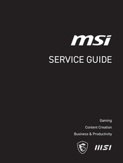 MSI MS-15H5 Onderhoudshandleiding