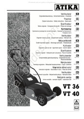 ATIKA VT 40 Oorspronkelijke Gebruiksaanwijzing