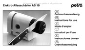 Petra AS 10 Gebruiksaanwijzing