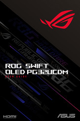 ASus ROG Swift OLED PG32UCDM Handleiding