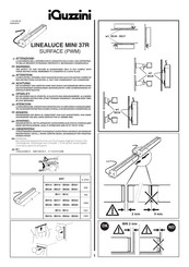 iGuzzini LINEALUCE MINI 37R SURFACE PWM Handleiding