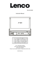 LENCO CS-470 DVD Handleiding