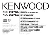 Kenwood KDC-2027SA Gebruiksaanwijzing