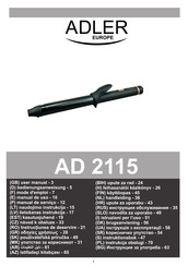 Adler europe AD 2115 Handleiding