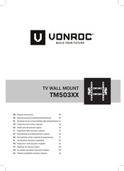 VONROC TM503 Series Vertaling Van De Oorspronkelijke Gebruiksaanwijzing