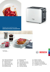 Bosch TAT6A Series Gebruiksaanwijzing