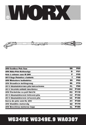 Worx WG349E.9 Handleiding