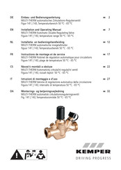 Kemper MULTI-THERM Installatie- En Bedieningshandleiding