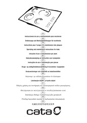 Cata I 302 Gebruiksaanwijzing