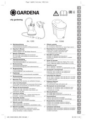 Gardena 13366 Gebruiksaanwijzing