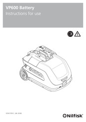 Nilfisk VP600 Gebruiksaanwijzingen