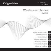 Krüger & Matz KMPM7 Gebruiksaanwijzing