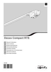 SOMFY HOME MOTION Dexxo Compact RTS Gebruikshandleiding