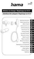 Hama MagCharge Car FC15 Gebruiksaanwijzing