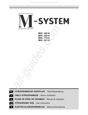 M-system MKK-602 IX Gebruiksaanwijzing