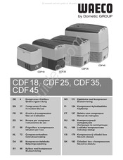 Dometic GROUP WAECO CDF25 Gebruiksaanwijzing