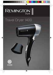 Remington Travel Dryer 1400 Handleiding