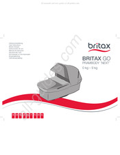 Britax GO PRAMBODY NEXT Gebruiksaanwijzing