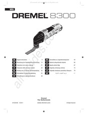 Dremel 8300 Vertaling Van De Originele Gebruiksaanwijzing