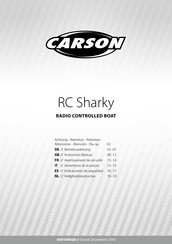 Carson RC Sharky Bedienings- En Veiligheidsinstructies