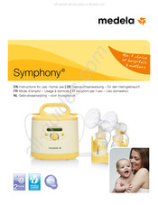 Medela Symphony Gebruiksaanwijzing