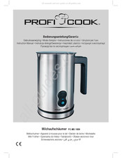 Profi Cook PC-MS 1009 Gebruiksaanwijzing
