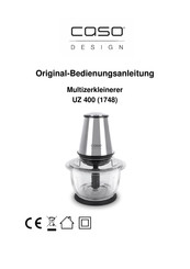 CASO DESIGN 1748 Handleiding