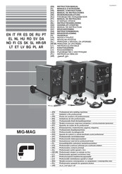 Telwin MASTERMIG 400 Instructiehandleiding