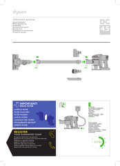 Dyson DC 45 Handleiding