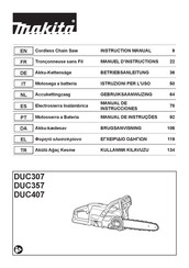 Makita DUC307 Gebruiksaanwijzing