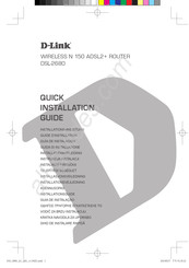 D-Link DSL-2680 Installatiehandleiding