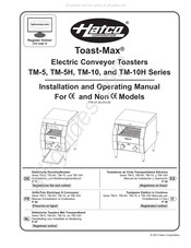 Hatco TM-10H Series Handleiding