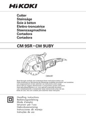 HIKOKI CM 9SR Gebruiksaanwijzing