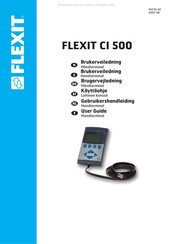 Flexit CI 500 Gebruikershandleiding