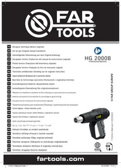 Far Tools HG 2000B Instructies