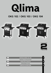 Qlima OKG 104 Gebruiksaanwijzing