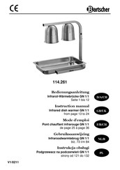 Bartscher 114.261 Gebruiksaanwijzing