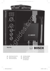 Bosch TES 501 Series Gebruiksaanwijzing