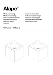 Alape WP.Folio12 Montageaanwijzingen